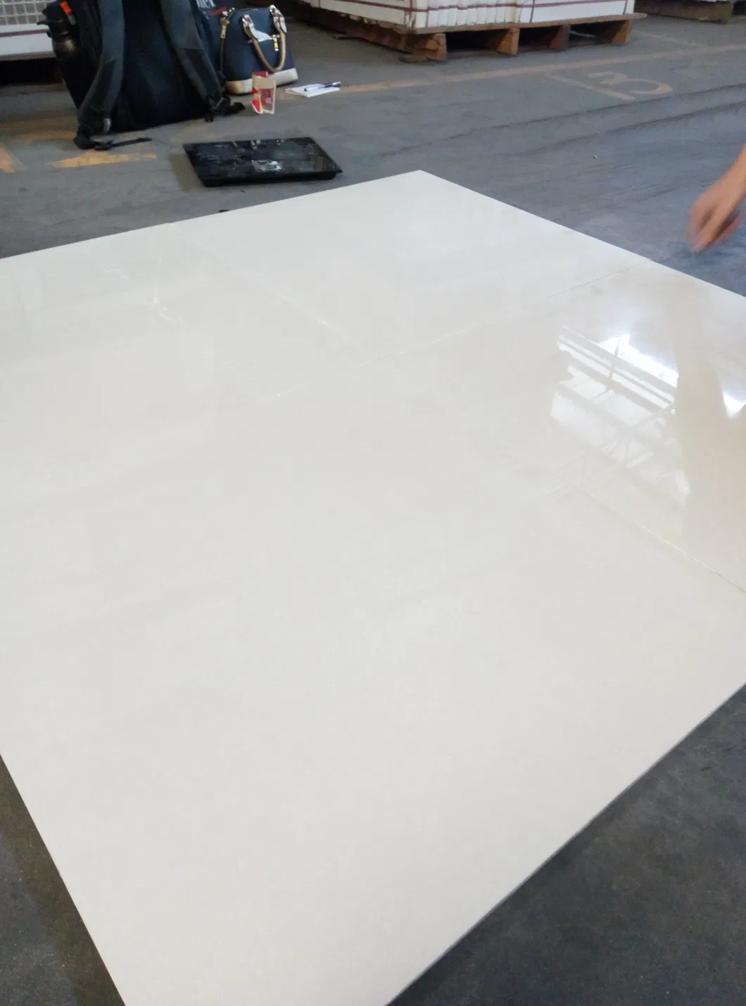 White Crystal Double Loading Porcelain Tile