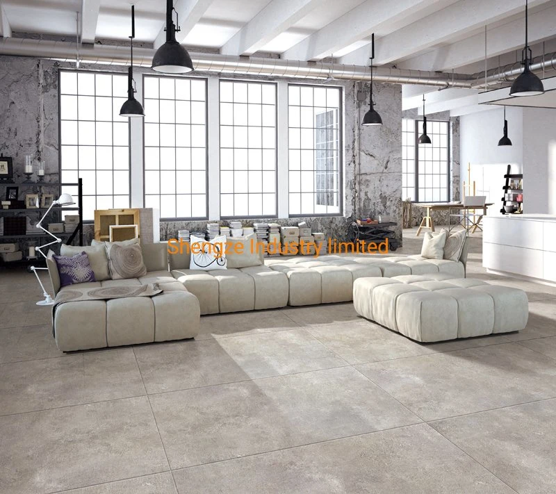 Matt 60X120 Rustic Anti-Slip Porcelain Floor Tile Porcelanato Flooring Grey