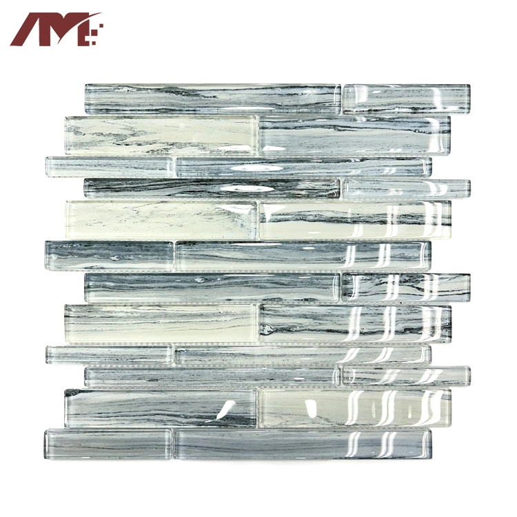 Wholesale China Supplier Hotel Bathroom Kitchen Wall Crystal Glass Mosaic Tiles