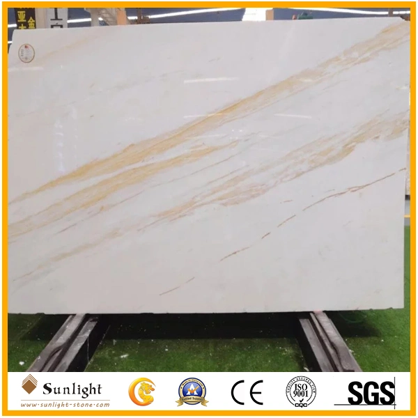 Natural Stone Polished Pure White Marble Vietnam/Crystal White Marble