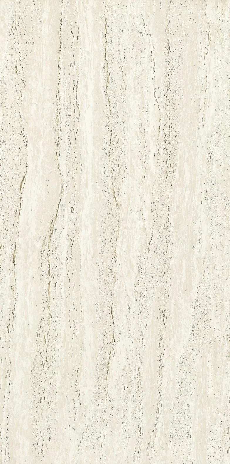 Polished Stone Tile Travertine Rustic with Low Water Absorption for Interior and Exterior Use