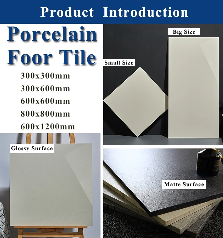 300X300mm / 300X600mm Porcelain/Ceramic Jla 300X300 Tiles Vitrified Floor Tile