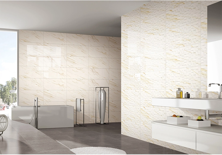 Foshan 3D Ceramic Non-Slip Bathroom Floor Tiles (63006)
