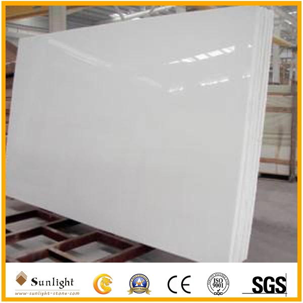 Natural Stone Polished Pure White Marble Vietnam/Crystal White Marble