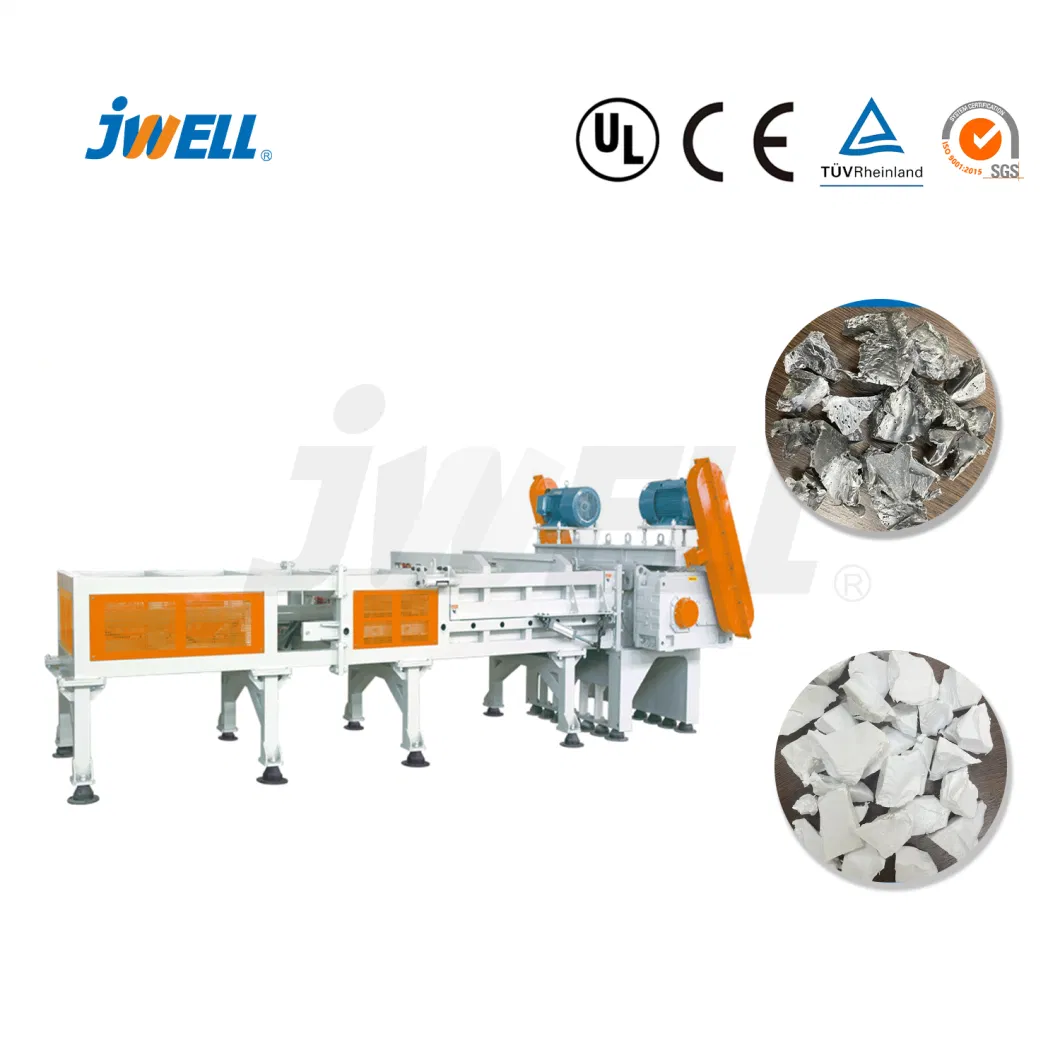 Jwell Single Shaft for Sheet Shredder Is Used to Shred for Thick Materials