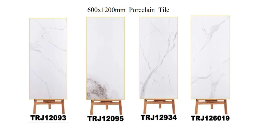 600*1200mm Polished Porcelain Tile for Floor Wall Building Material