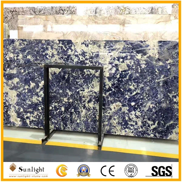 High Quality Book Match Luxury Bolivia Blue Granite Slabs, Tiles