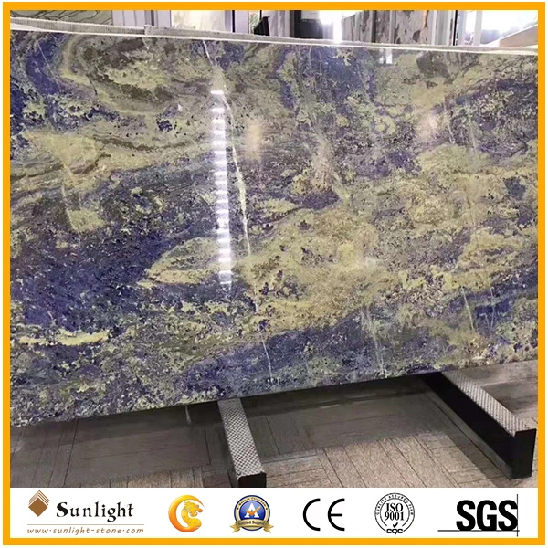 High Quality Book Match Luxury Bolivia Blue Granite Slabs, Tiles