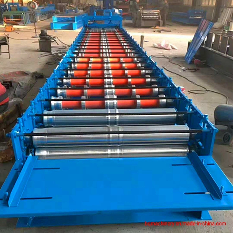 Double Layer Resin Tile Building Material Machinery Steel Tile Roofing Sheet Roll Forming Machine