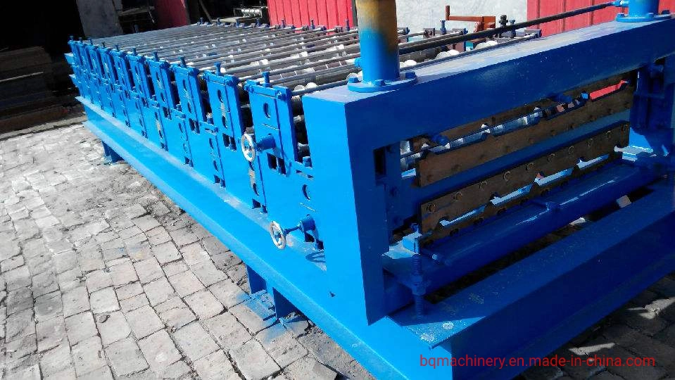 Double Layer Resin Tile Building Material Machinery Steel Tile Roofing Sheet Roll Forming Machine