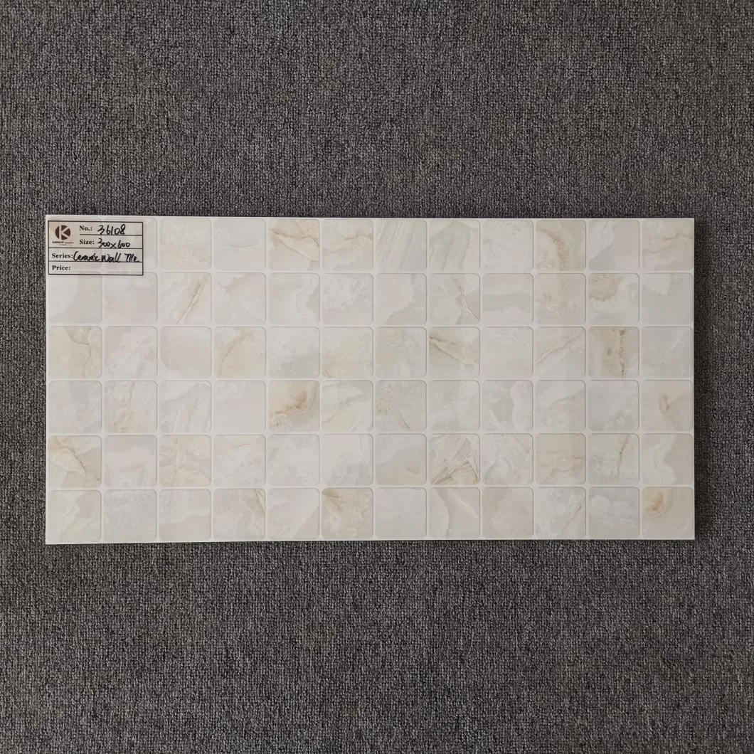 Hot Sale CE Approved Tle Glazed Ceramic Wall Tile for Kitchen Decoration