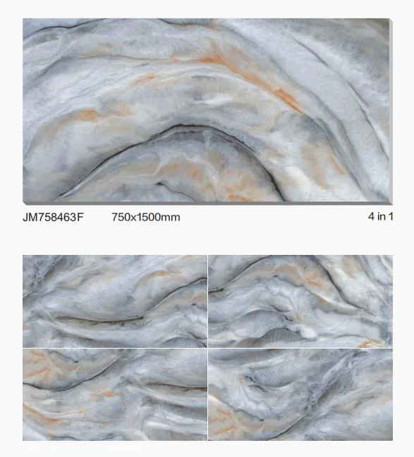 Big Size Tiles New Marble Design Building Material Full Body Ceramic Glazed Full Polished Porcelain Wall and Floor Tile