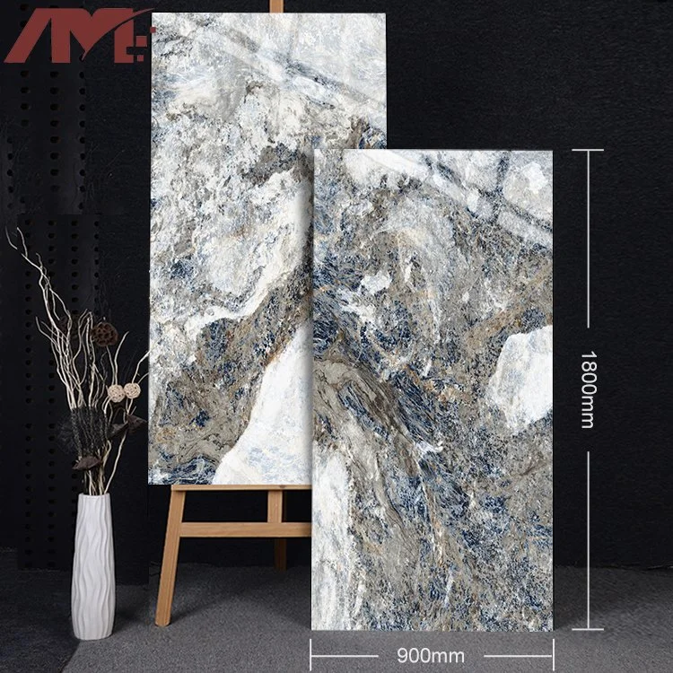 900*1800mm White Marble Store Large Porcelain Slab Floor Wall Tiles Sintered Stone