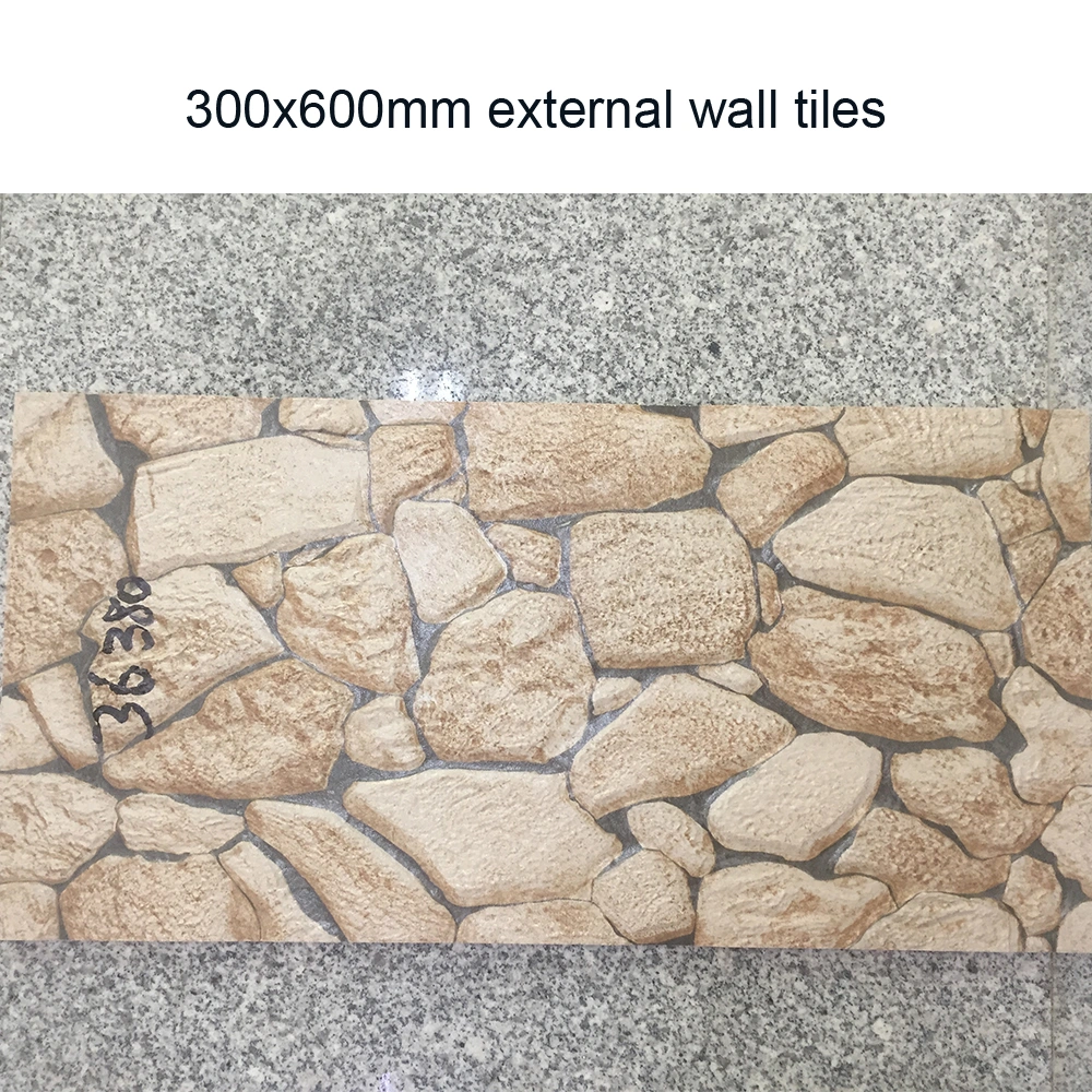 12X24 Rough Stone Look Ceramic Wall Tile for Outdoor Building