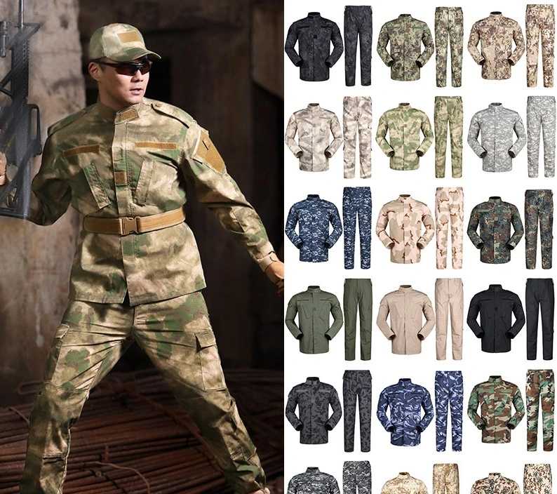 Navy Blue Wholesale Rip-Stop Tactical Uniform Dark Blue Workwear Uniform