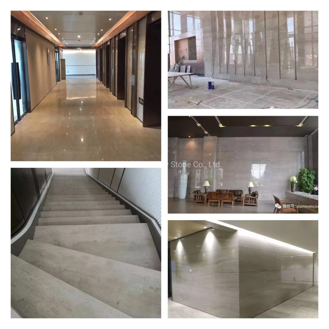 Low Price Marble Tile Kaiser Grey Marble Stone for Floor and Wall