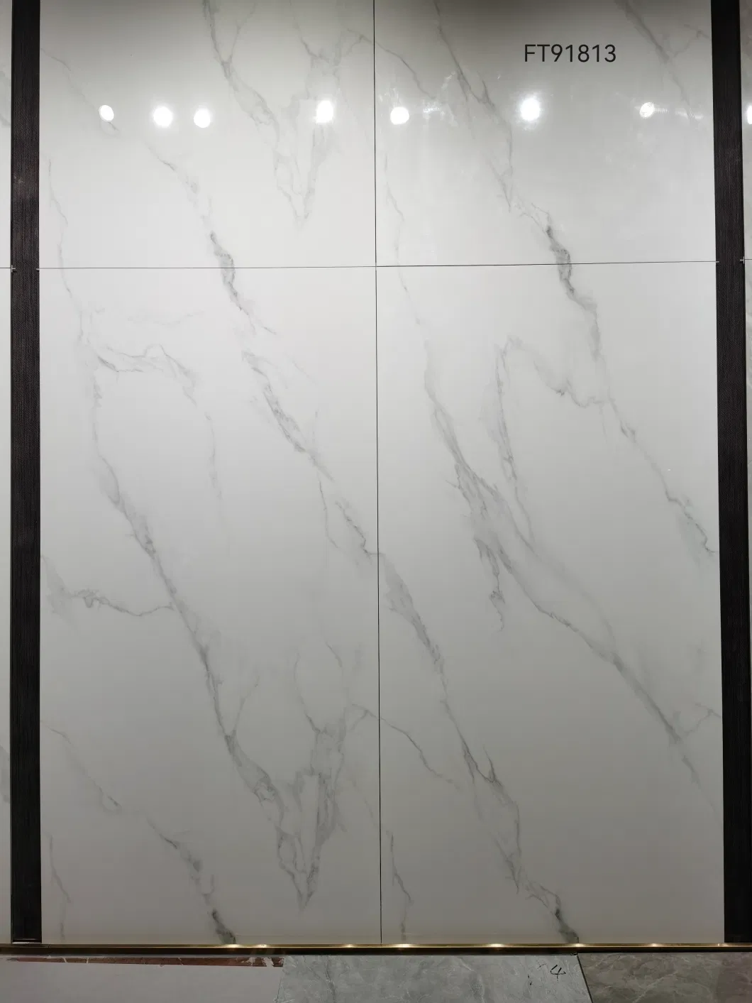 House Building Material 900*1800mm Foshan Factory Bathroom Vitrified Full Body Glazed Polished Porcelain Ceramic Floor Flooring Wall Tile