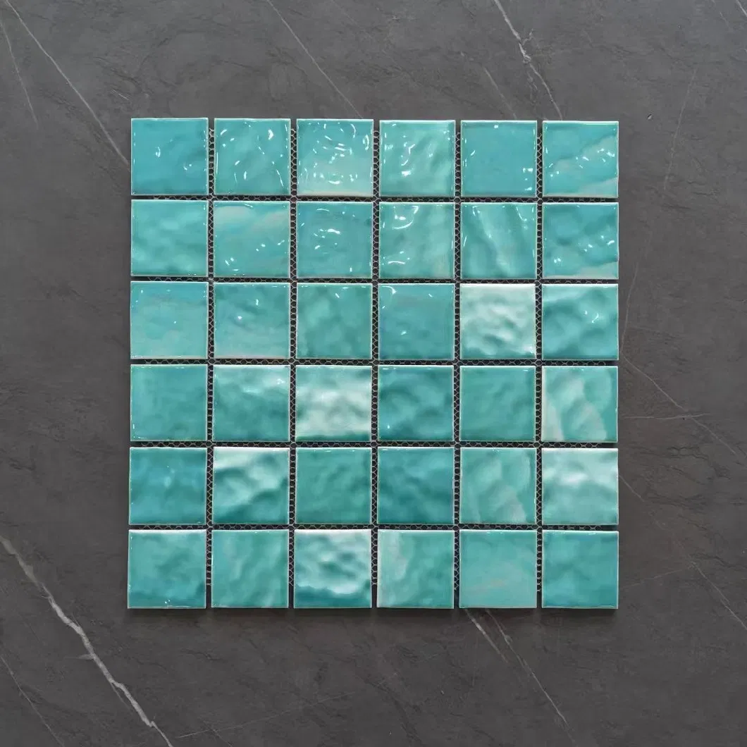 Shinny Mirror porcelain Finished Square Ceramic Mosaic Tiles for Floor Wall Project