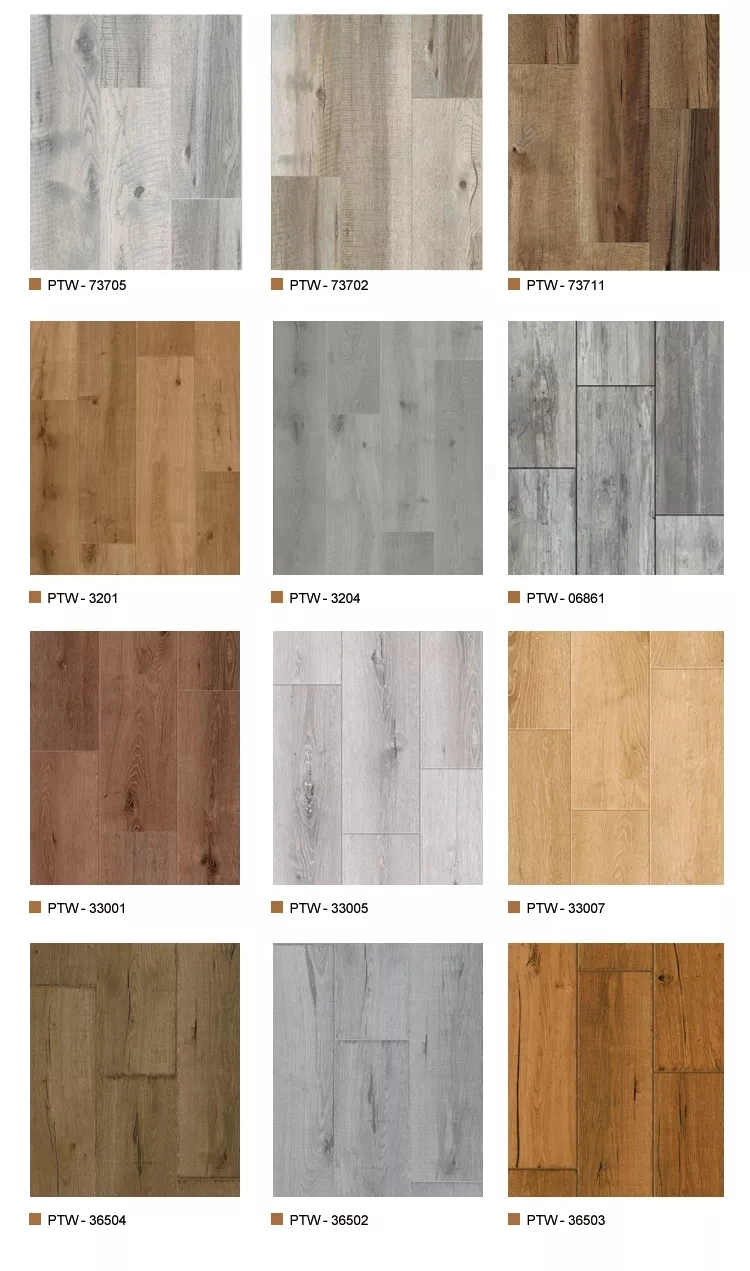 Color Custom Pattern Vinyl Laminate Ceramic Laminate Flooring