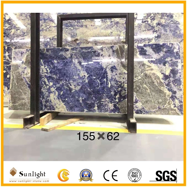 High Quality Book Match Luxury Bolivia Blue Granite Slabs, Tiles