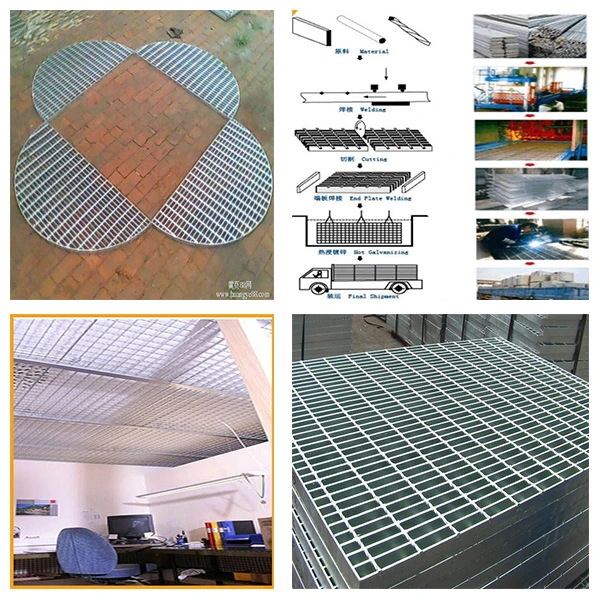 Steel Diamond Plank Grating Factory