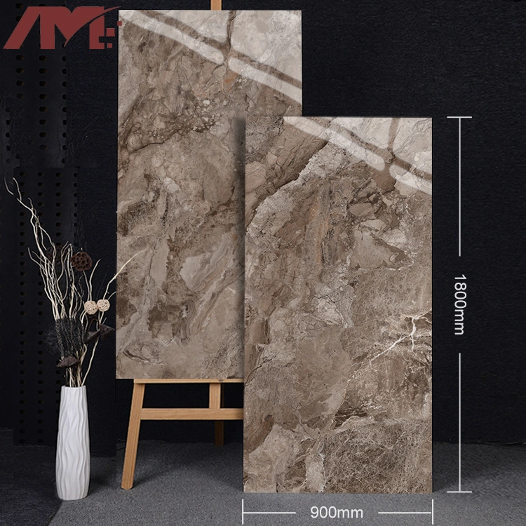 900*1800mm White Marble Store Large Porcelain Slab Floor Wall Tiles Sintered Stone