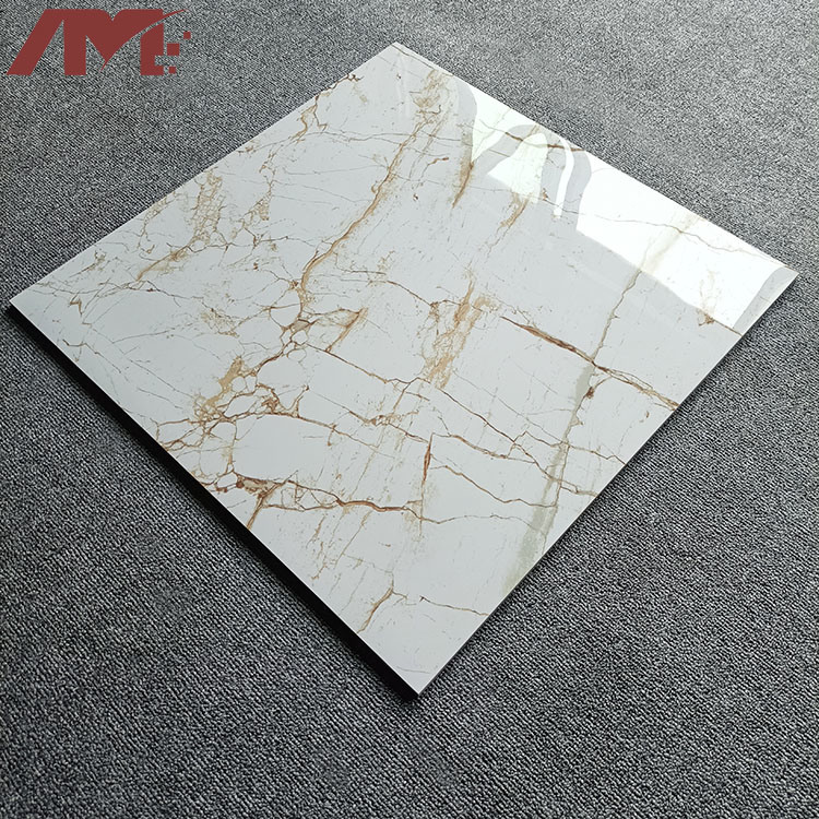 Chinese White Glazed Polished Porcelain Tile Marble Tiles 60X60