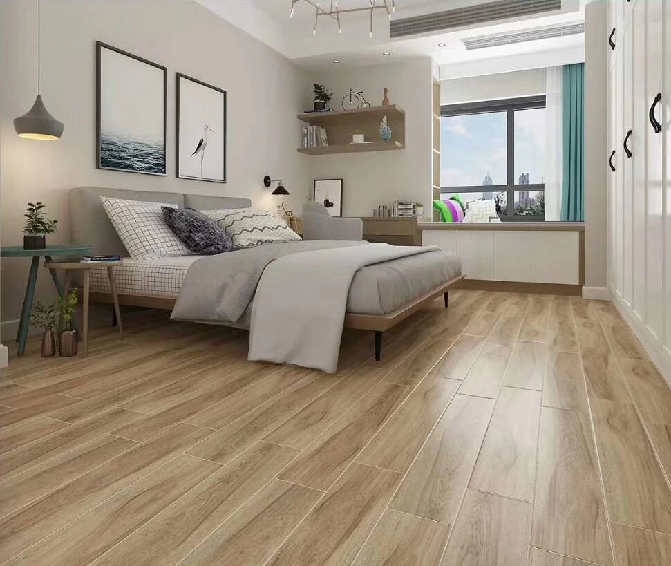 150*800mm Wood Grain Glaze Ceramic Tiles for Hotel