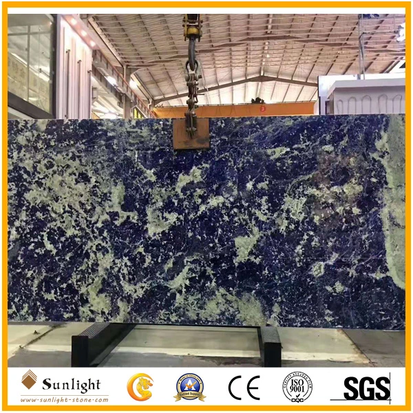 High Quality Book Match Luxury Bolivia Blue Granite Slabs, Tiles