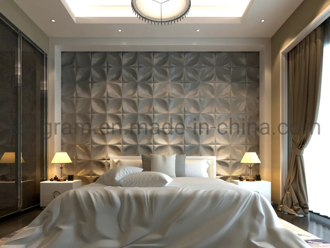 Sound Insulation Wallpaper 3D Soft Leather Decorative Wall Tiles