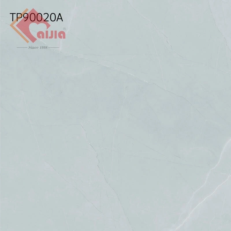 Fullbody Polished Glazed Tile Size: 900*900mm Italy Design Factory Directly Porcelain Antibacterial Hotel Lobby Flooring Carrara White Design Tile