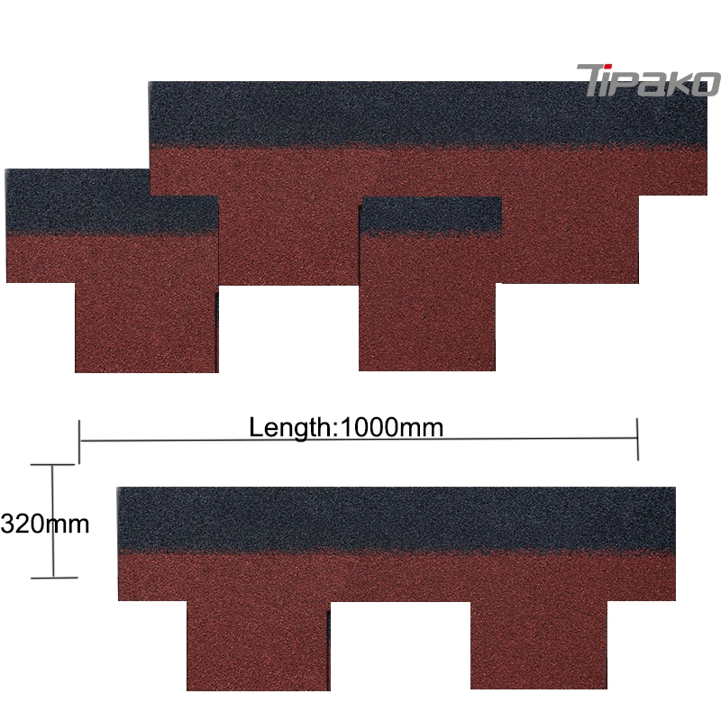 Glaze Colored China Factory Cheap Price Gray Asphalt Roof Shingles Made in China
