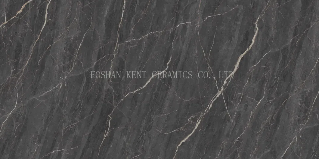 Darker Marble Grain Look Modern Style Flooring Glossy 900*1800mm Full Body Tile for Living Room and Dining Room