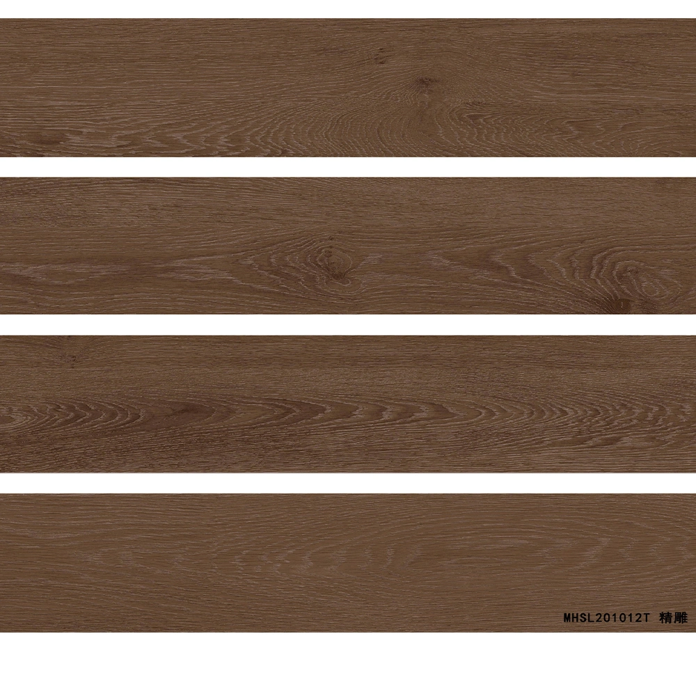 200X1000mm Hardwood Grain Floor Antique Wood Veneer Tiles