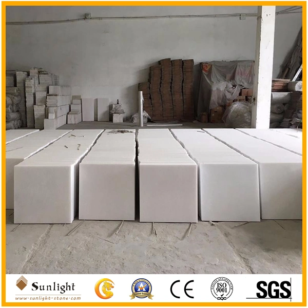 Natural Stone Polished Pure White Marble Vietnam/Crystal White Marble