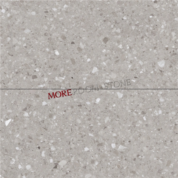 Foshan 600X1200 Big Size Living Room Design Crystal Terrazzo Texture Porcelain Tile Flooring for Sale