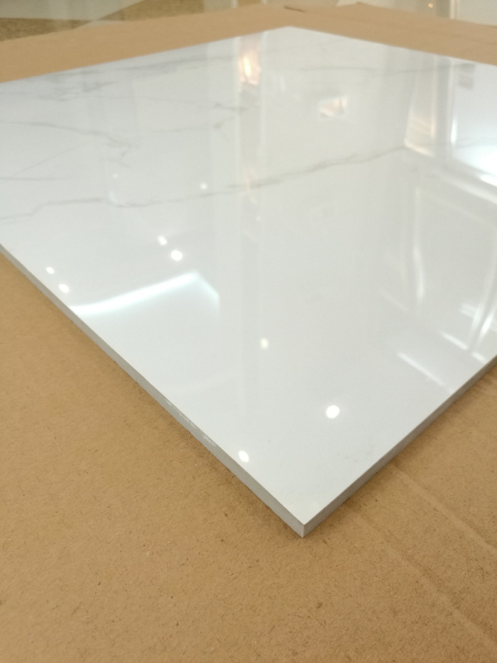 Foshan 60X60 Carrara Shiny Surface Porcelain Marble Floor and Wall Tile Jm63090d