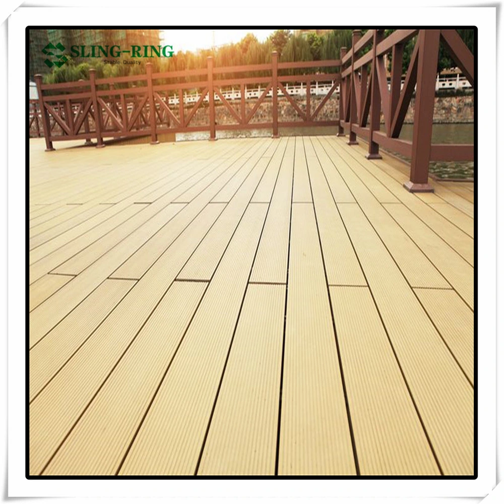 WPC Spc Flooring Click Flooring Vinyl Tile 5mm with Pad