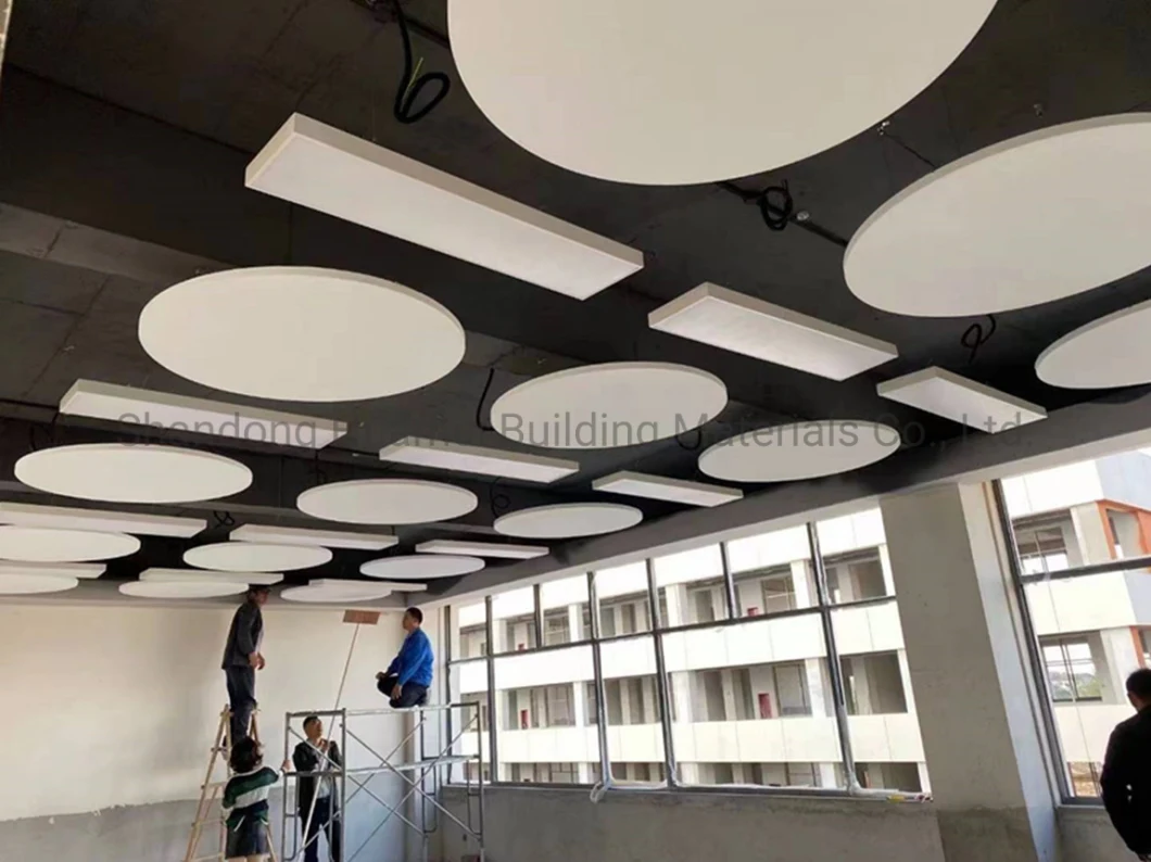 Acoustic Clouds Ceiling Tiles for Hexagonal Ceiling