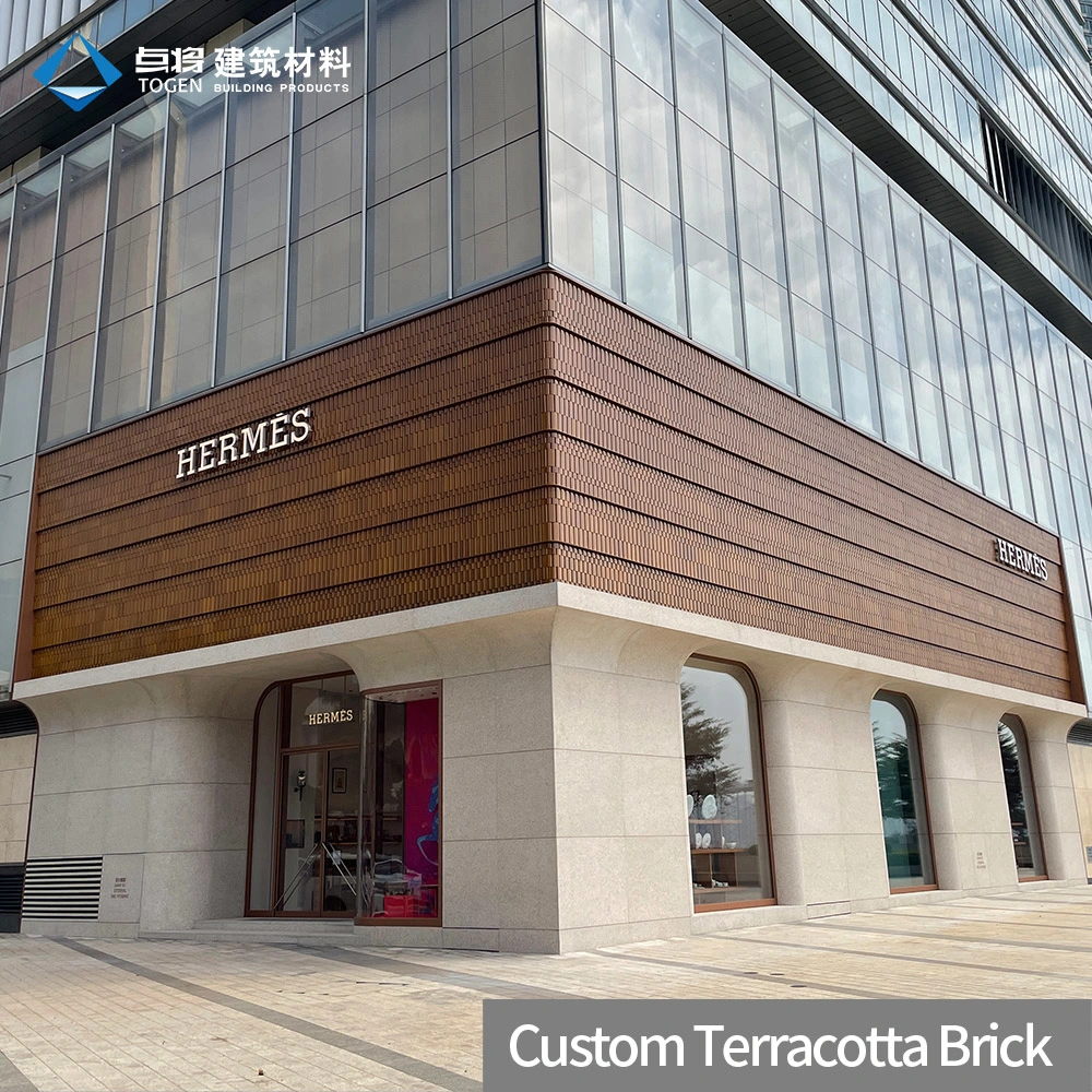 Togen Ceramic Brick Tiles Clay Bricks Wall Cladding Facade