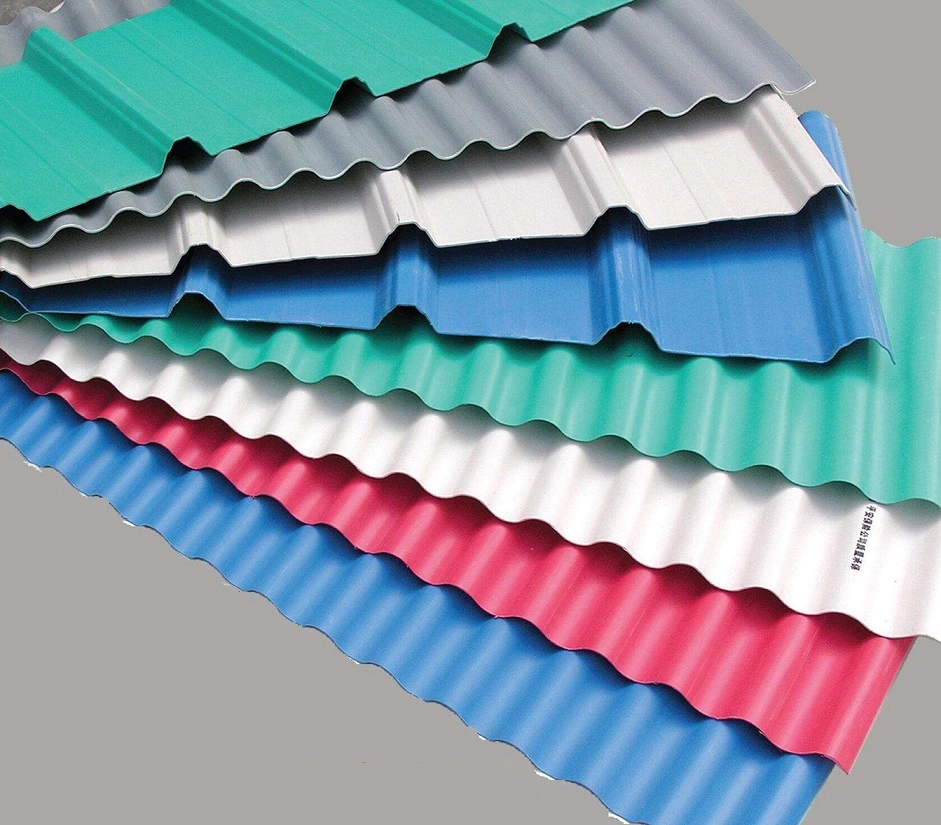 Plastic Double-Layer PVC Corrugated Sheet Roofing Tile Extruder/Machine