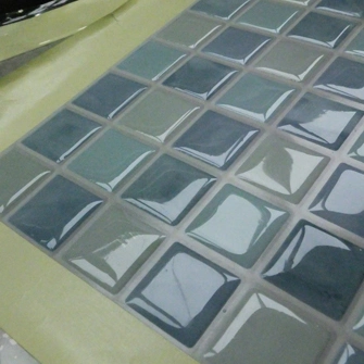 PU Polyurethane Resin for Domed 3D Gel Wall Tiles