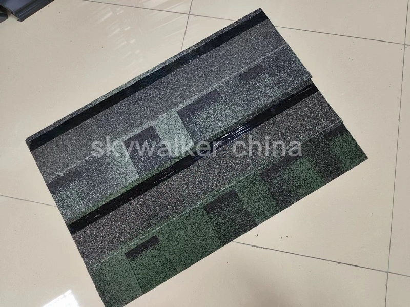 Cheap 3 Tab Harbor Asphalt Shingle Multicolored Laminate Roof Shingles for Wooden House Cement Roofing Materials/Export to Southeast Asia