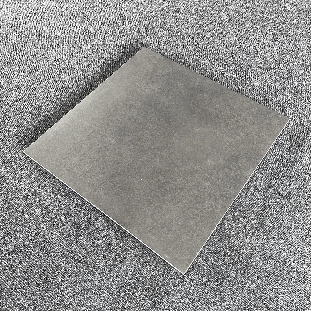 Non Slip Dark Grey Rustic Ceramic Porcelain Floor Tiles 60+60