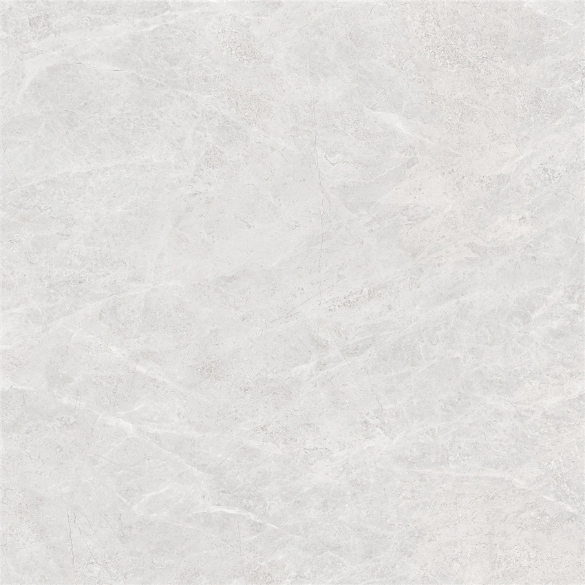 Light Grey Full Polished Marble Design Porcelain Floor Tiles for Villa