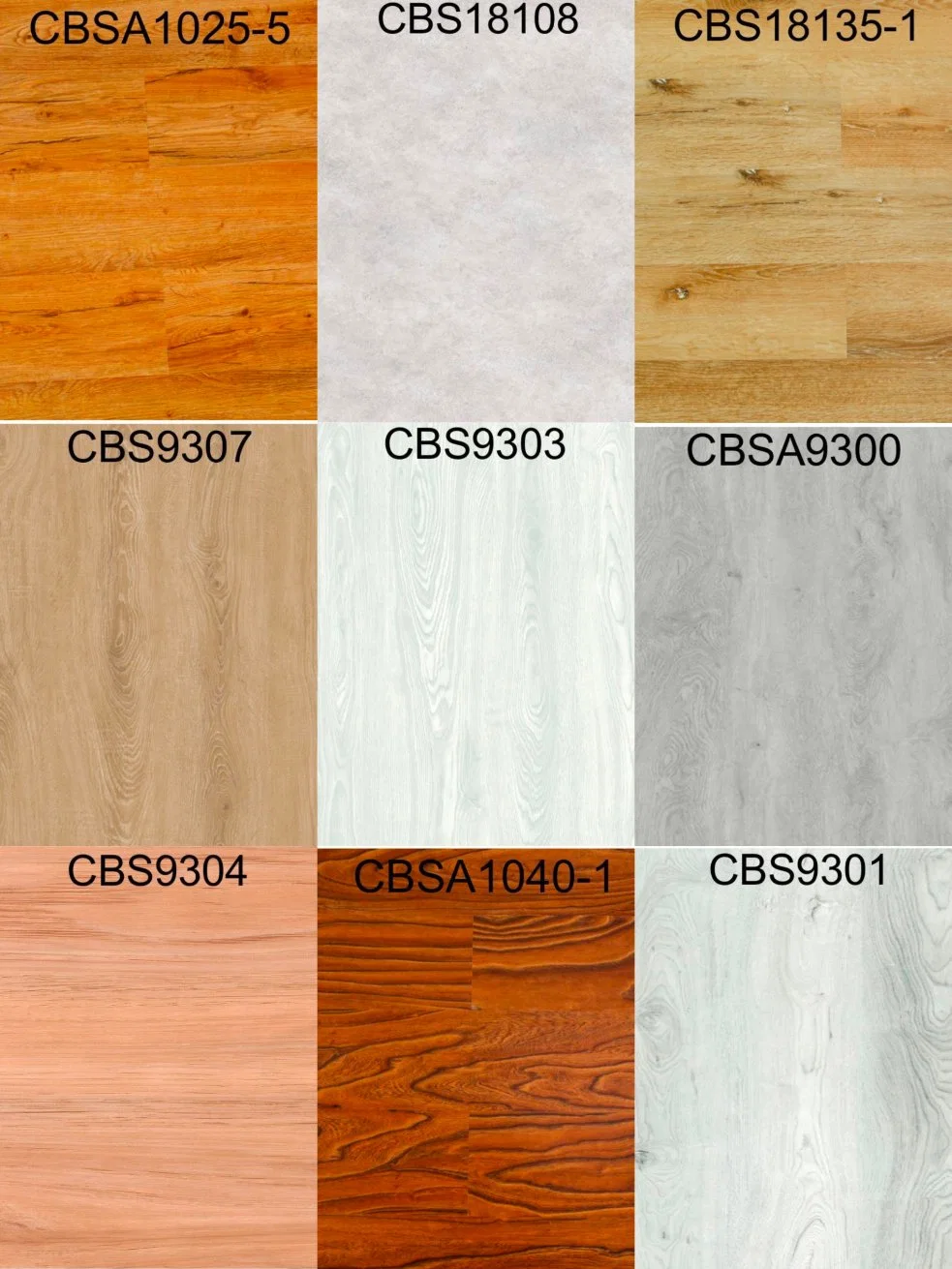 Dimensional Stability Spc Flooring Rigid Vinyl Tiles 5mm