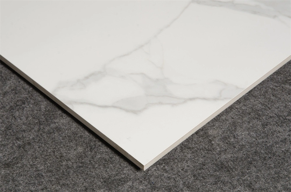 24X24 Inch Volakas Plus Polished Porcelain Tile White