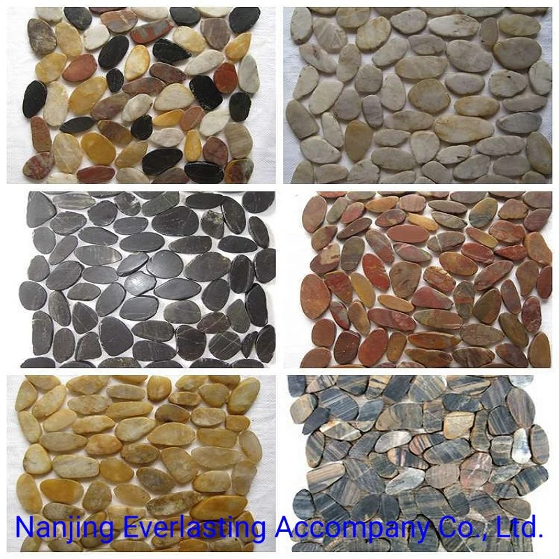 Hot Sale River Stone Decoration Pebble Mosaic Tile
