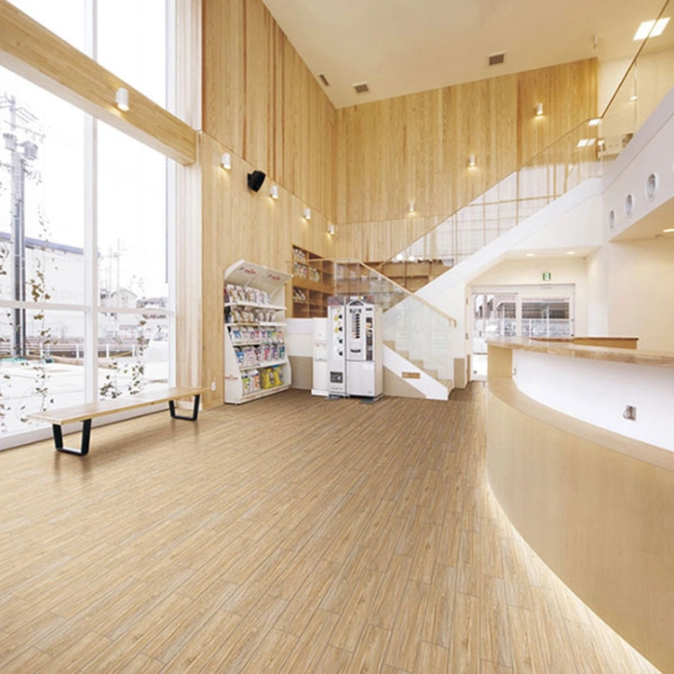 Wood Non-Slip Ceramic Floor Tiles with ISO Certification