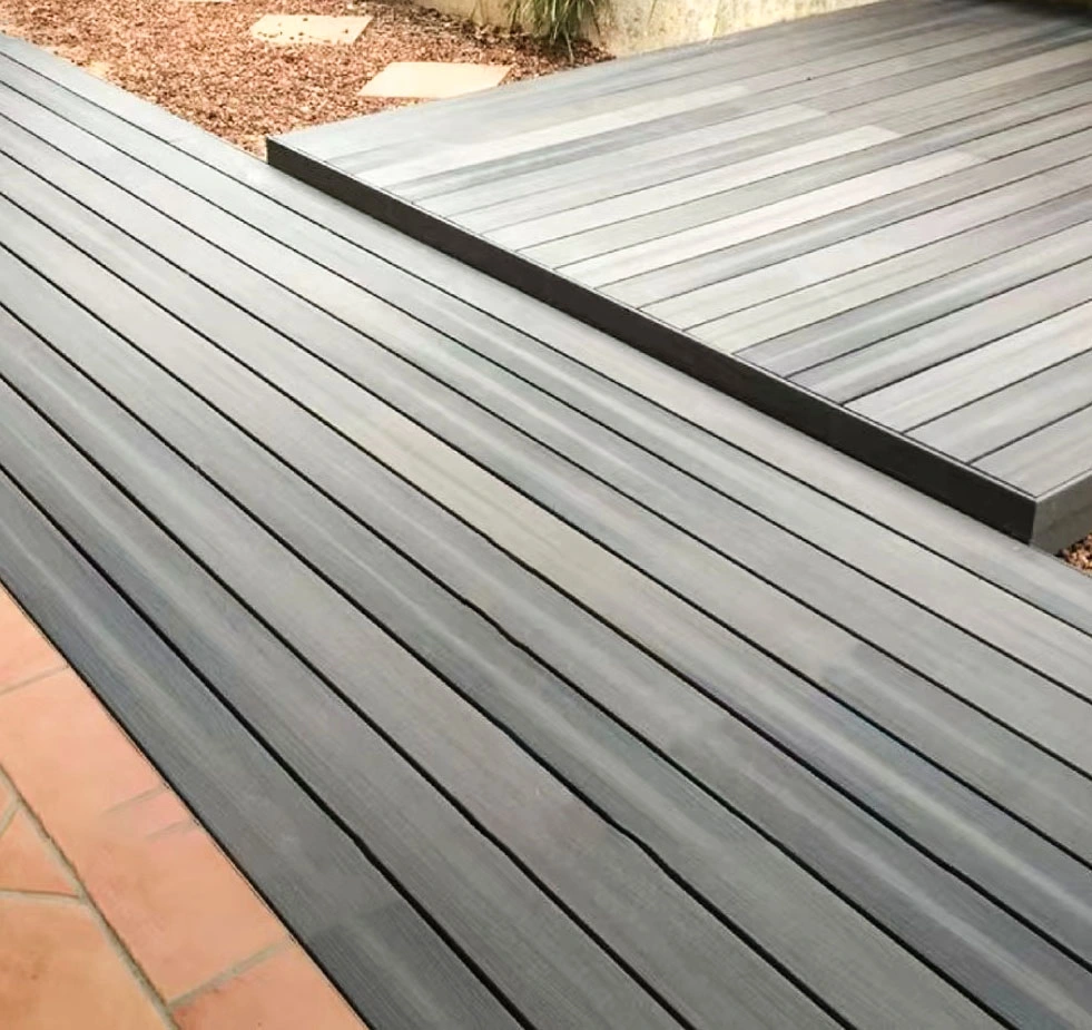 Fashion Environmentally Friendly Hot Sale 3D Outside Floor Tiles Outdoor Cladding WPC Decking